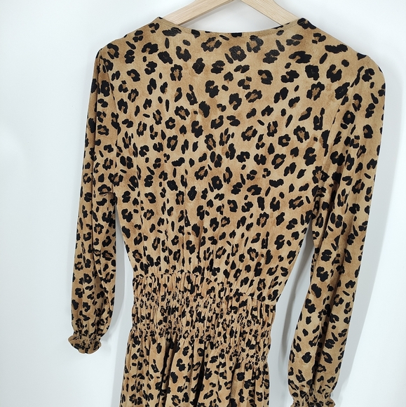 MNG | cheeta print dress - Picture 4 of 6